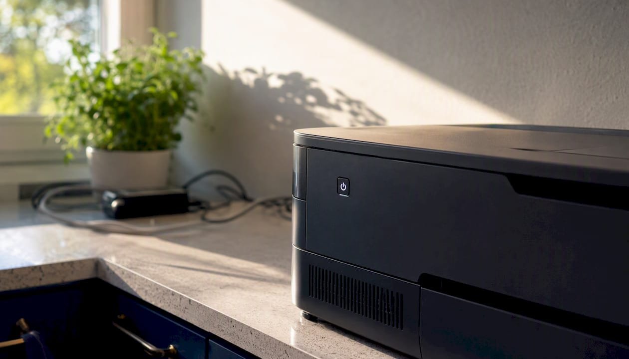Printer sitting in power-save mode and appearing offline
