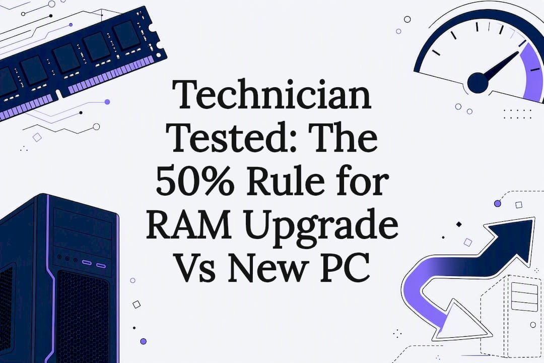 RAM upgrade versus new PC title card