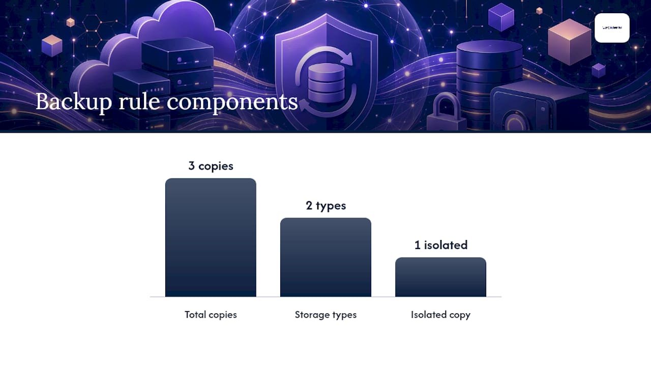 Building a ransomware backup strategy that actually works - overview diagram