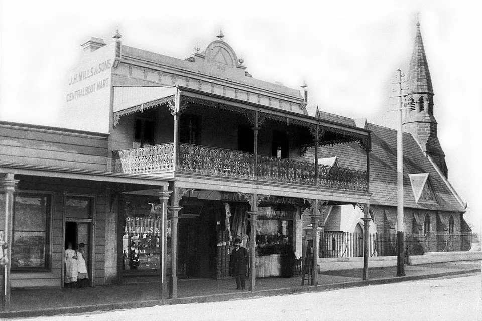 Darling st, Balmain c1888